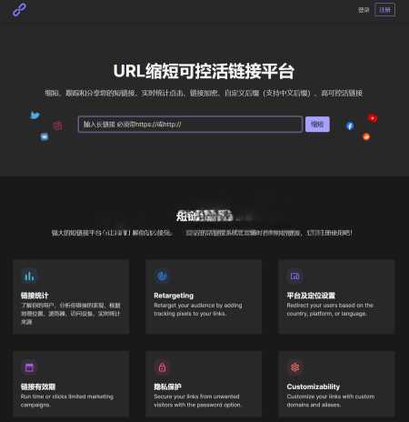 PHPShort轻量级网址缩短程序源码开心版 内含汉化包 - 火火兔电子商城