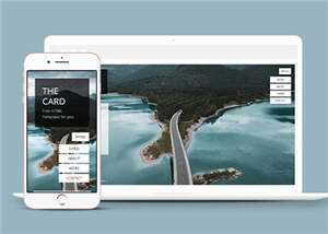 宽屏产品展示企业网页模板下载 - 火火兔电子商城
