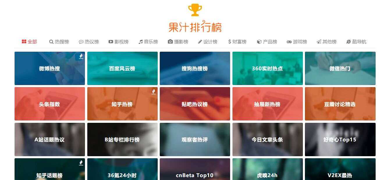 精美网址导航及热点热搜影视排行榜源码 - 火火兔电子商城