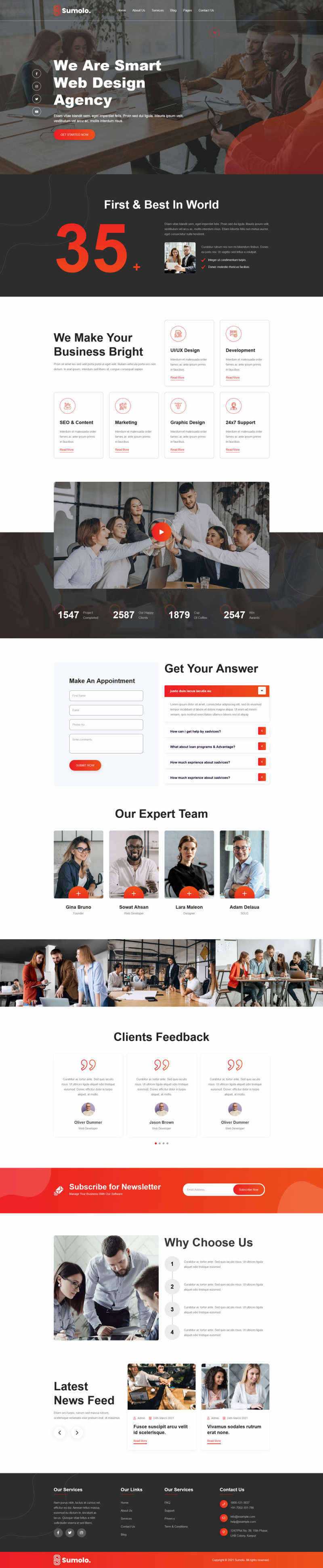 web软件应用开发公司官网html5模板 - 火火兔电子商城