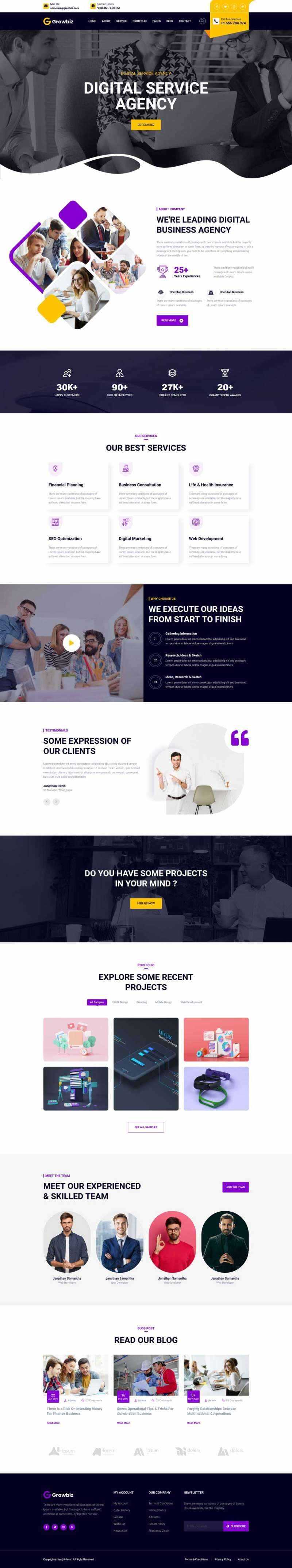 Bootstrap数字软件服务官网HTML5模板 - 火火兔电子商城