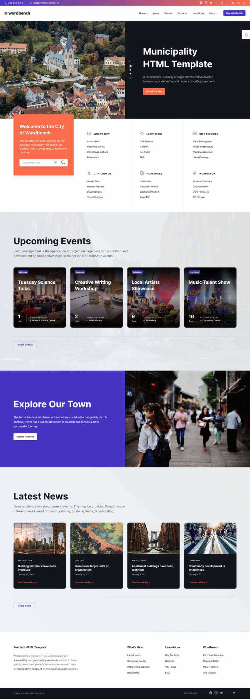 响应式本地生活社区类网页html模板 - 火火兔电子商城