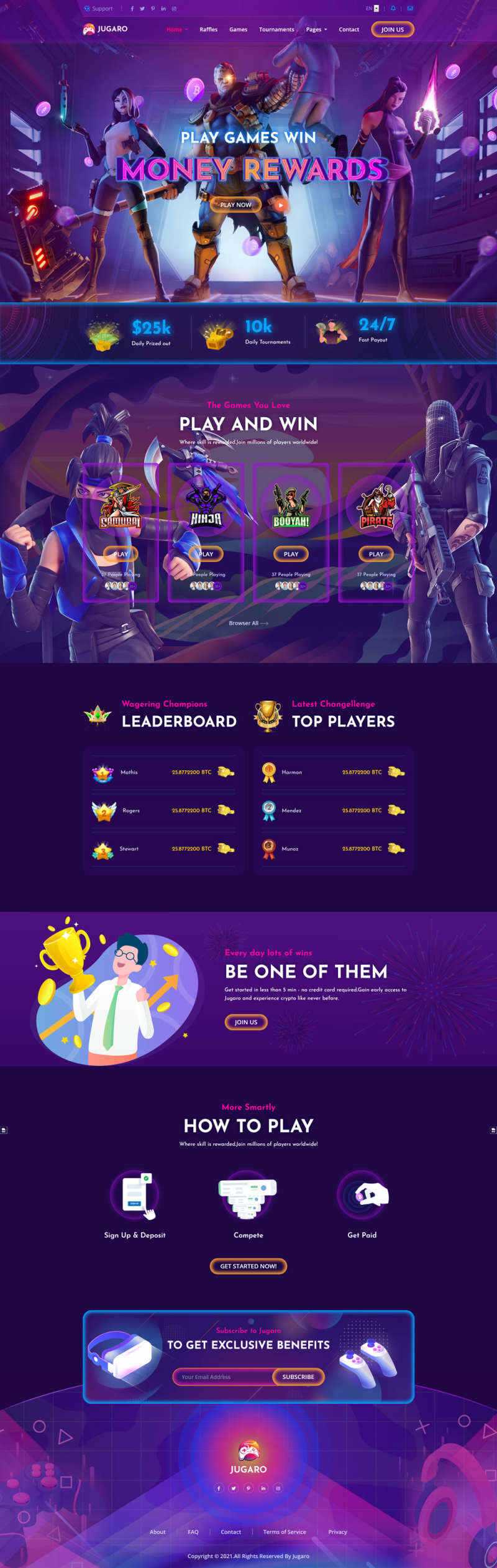 bootstrap响应式电子竞技游戏官网HTML模板 - 火火兔电子商城