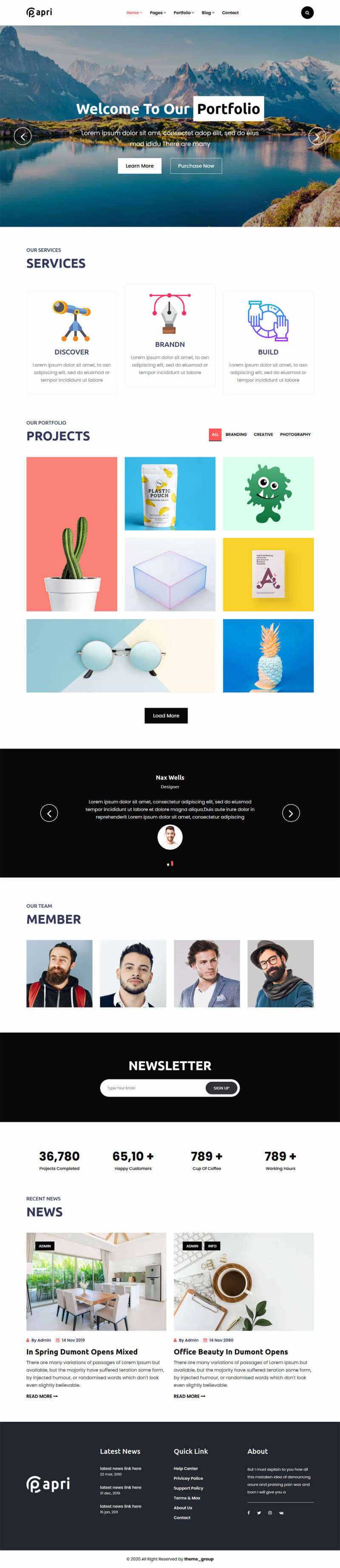 bootstrap多功能的企业介绍展示html5模板 - 火火兔电子商城